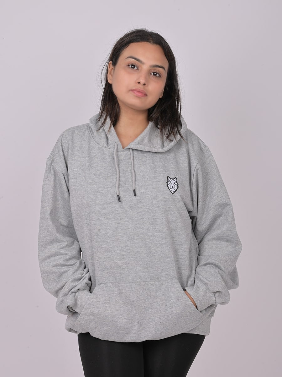Super Comfy Cotton Blend Hoodie - Grey