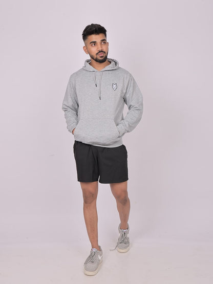 Super Comfy Cotton Blend Hoodie - Grey